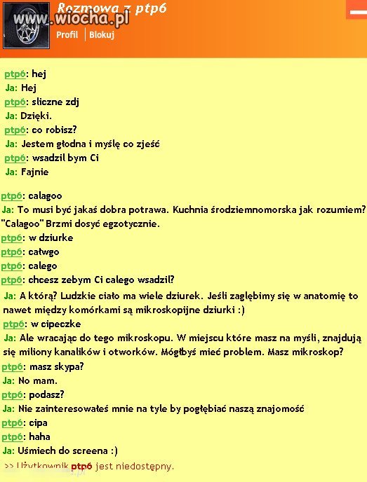 Rozmowa na czacie fotka.pl