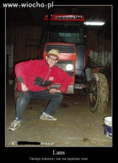 Lans na traktor