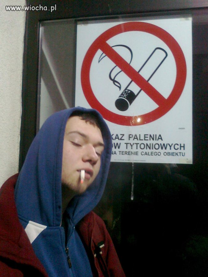 Lans na palenie w miejscu publicznym