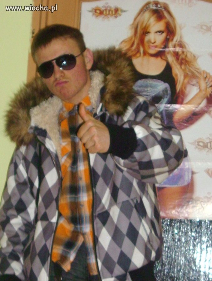 Wiejski gangster i jego laska