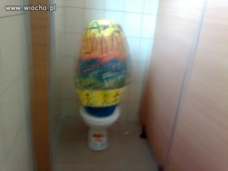 Ktoś postawił kloca 