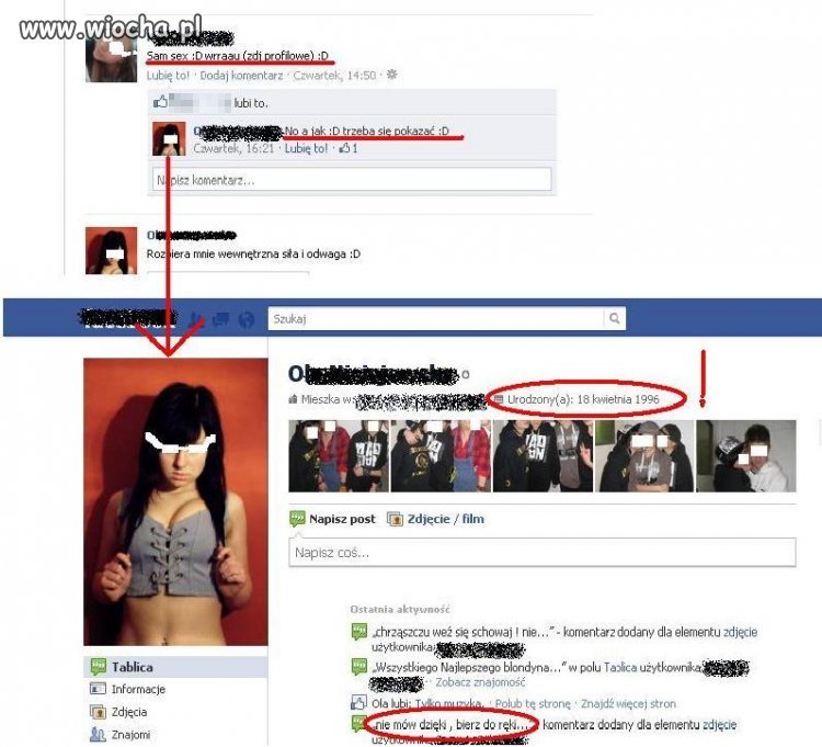 Chce się pokazać z najlepszej strony