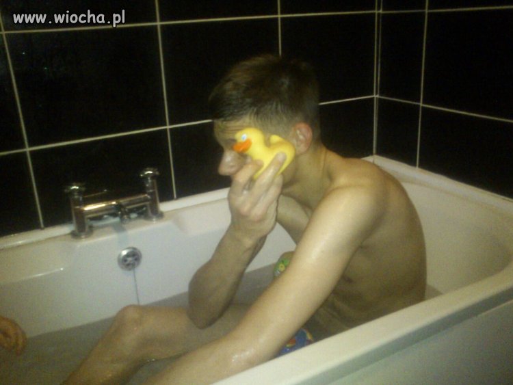 Taka tam kąpiel...