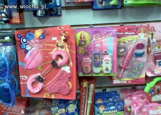 Zestaw gadżetów dla dziewczynki