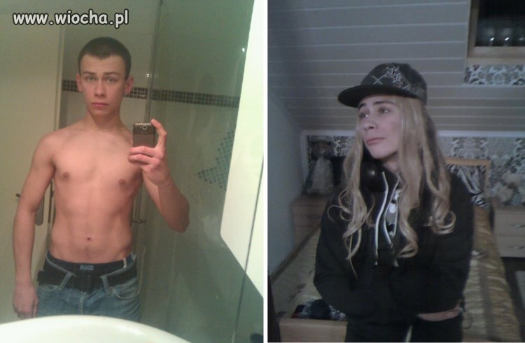 Koleś o dwóch twarzach.
