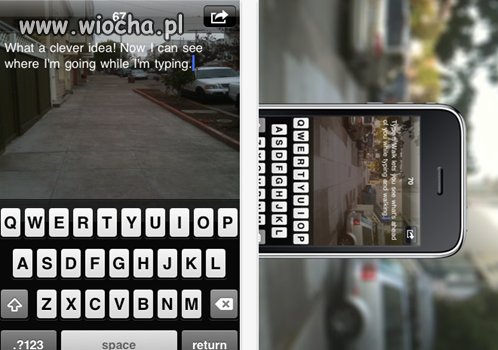 Aplikacja dla tych, którzy nie potrafią przejść 