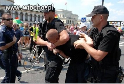 A przyszedł protestować przeciw