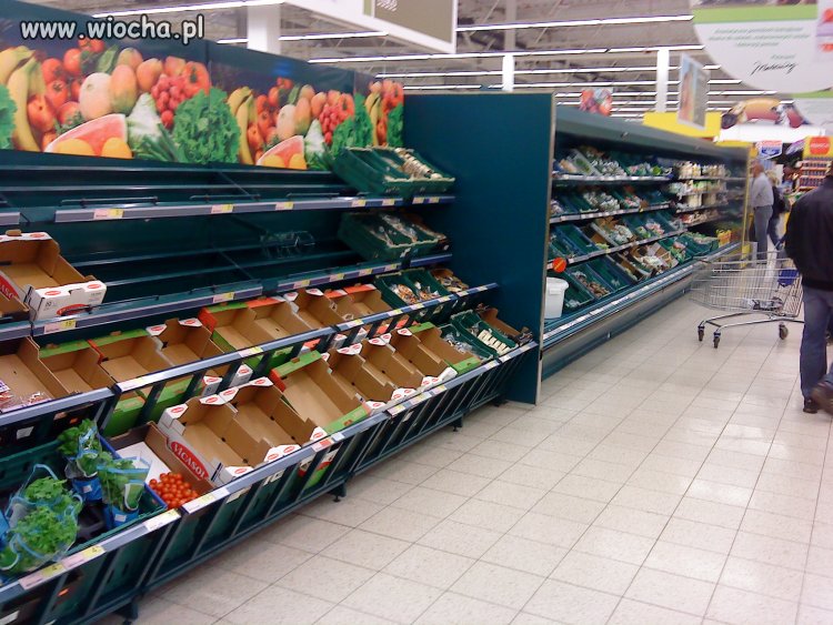Mama wysłała mnie po warzywa ...