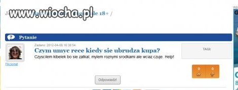 Czym umyć ręce kiedy ubrudzą się kupą?
