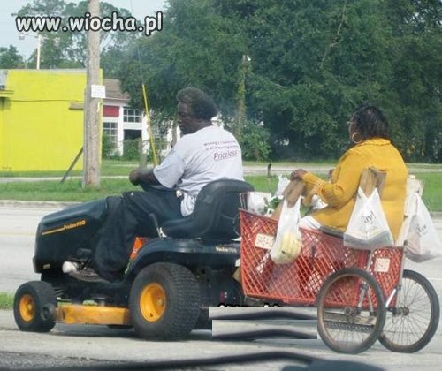 Powrót z zakupów...