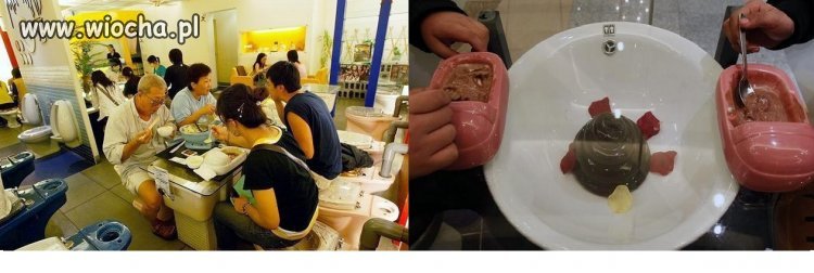 Chińska restauracja  która przypomina toaletę