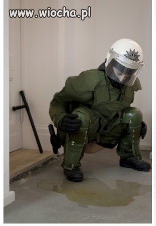 Niemiecka policjantka.