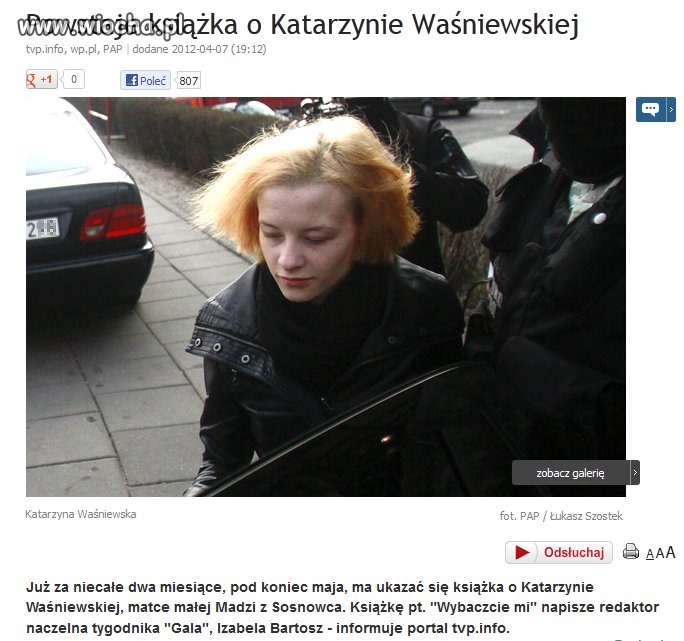Na prawdę nie ma już o kim pisać?