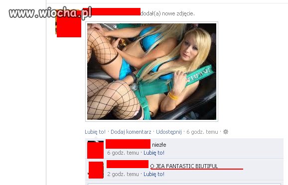 Tak się podniecił,