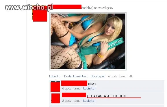 Tak się podniecił,
