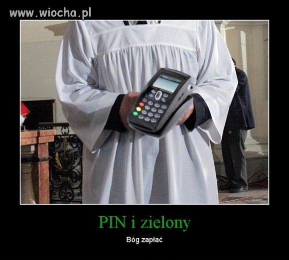 Pin i zielony
