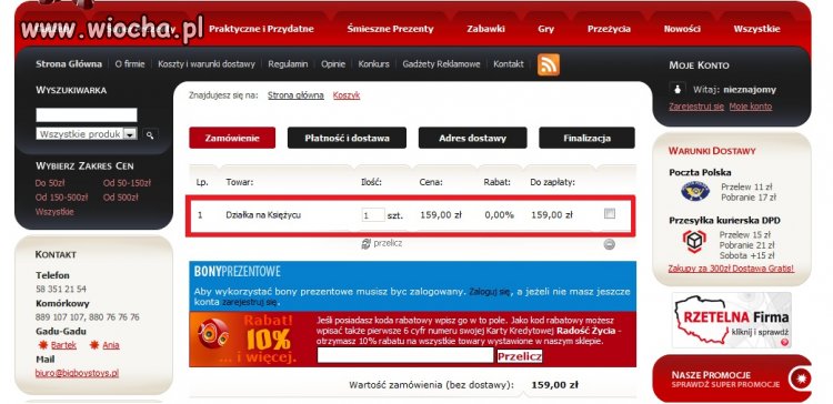 Działka na Księżycu