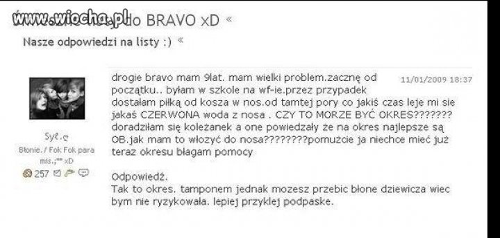 Lisy do BRAVO