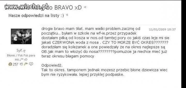 Lisy do BRAVO