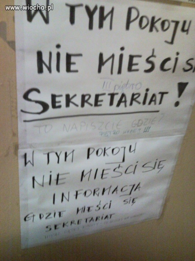 Informacja dla studenta