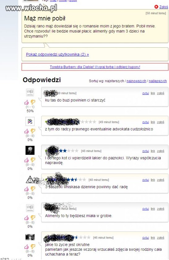 Nie wiem komu