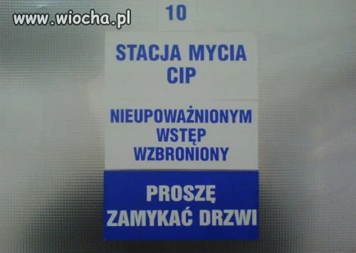 Stacja mycia 