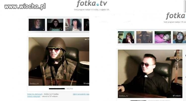 Fotka.tv Ten sam koleś jako ksiadz a potem osama..