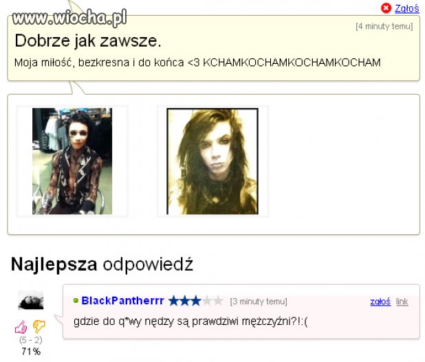 O to jest pytanie.