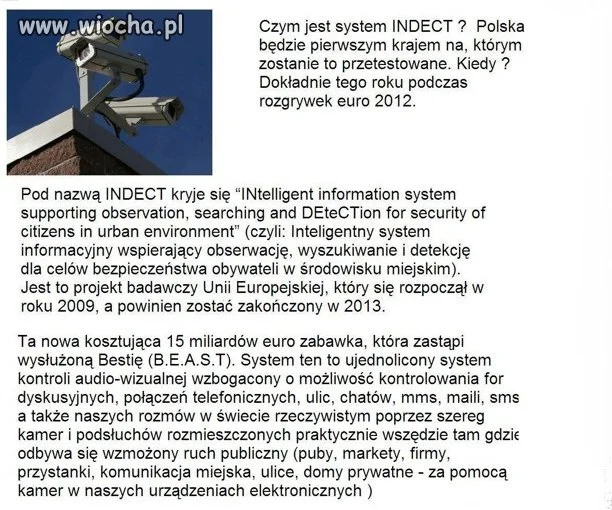 Pokonaliśmy ACTA pokonamy INDECT.