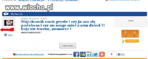 Aż żal mi takich dzieci... 