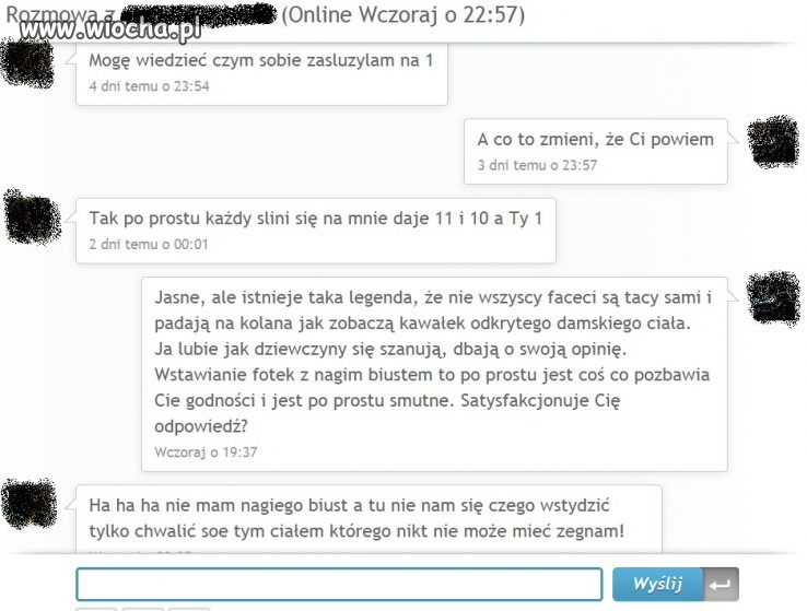 Każdy się ślini na mój widok!