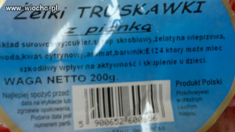 Żelki dla dzieci z dodatkiem
