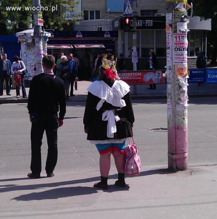 Królowa na ulicy...