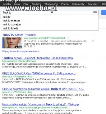 Tusk to... Mason, Idiota i Zdrajca!