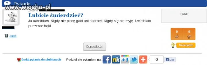 Ten koleś to wiocha ! 