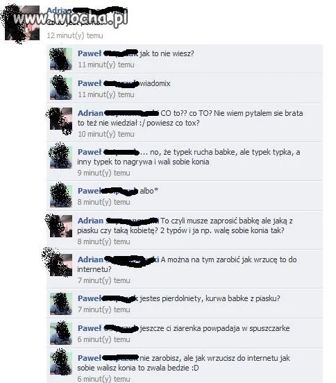 Co oni mają w głowach!