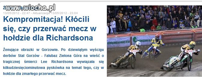 To dopiero wiocha...