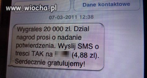 Gdybym za każdym razem wygrywał ...