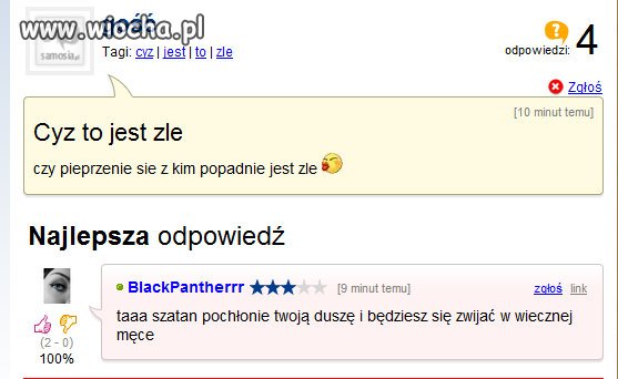 Głupie pytanie i głupia odpowiedź