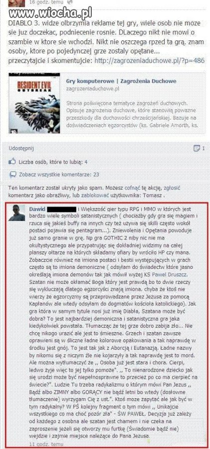Co się z Wami ludzie dzieje?