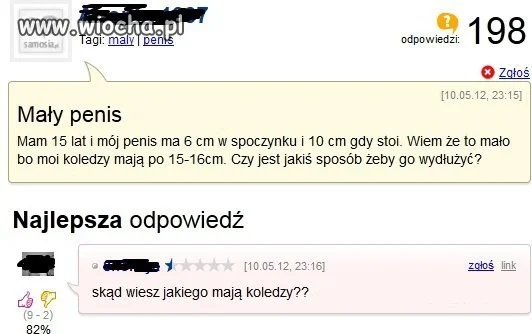 Mały penis...