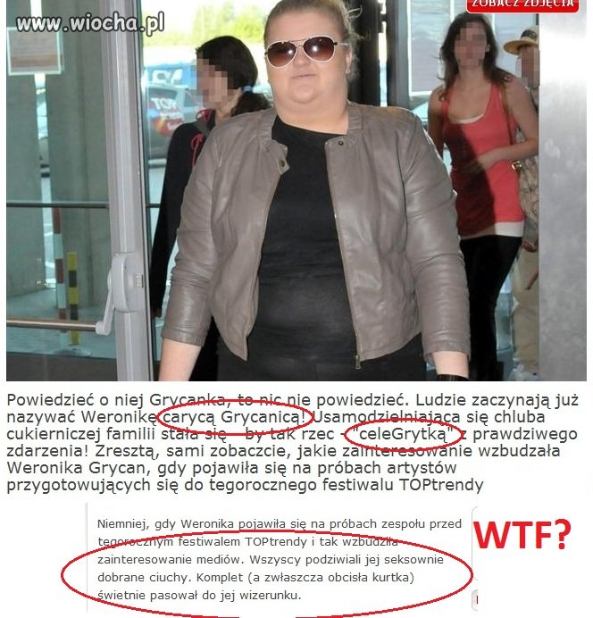 "celeGrytka", "caryca Grycanica"...