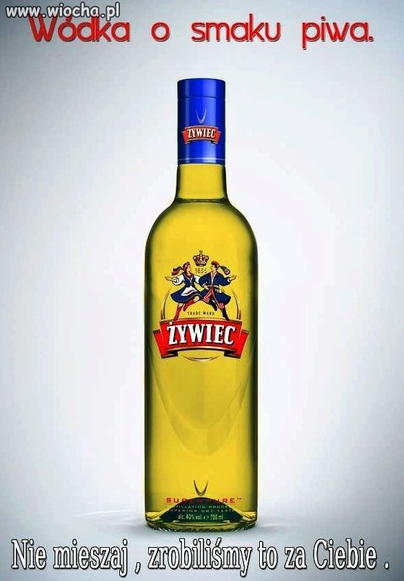 Wódka o smaku piwa?
