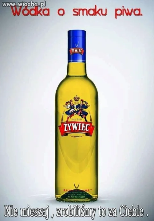 Wódka o smaku piwa?