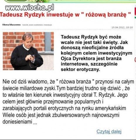 Rydzyk inwestuje