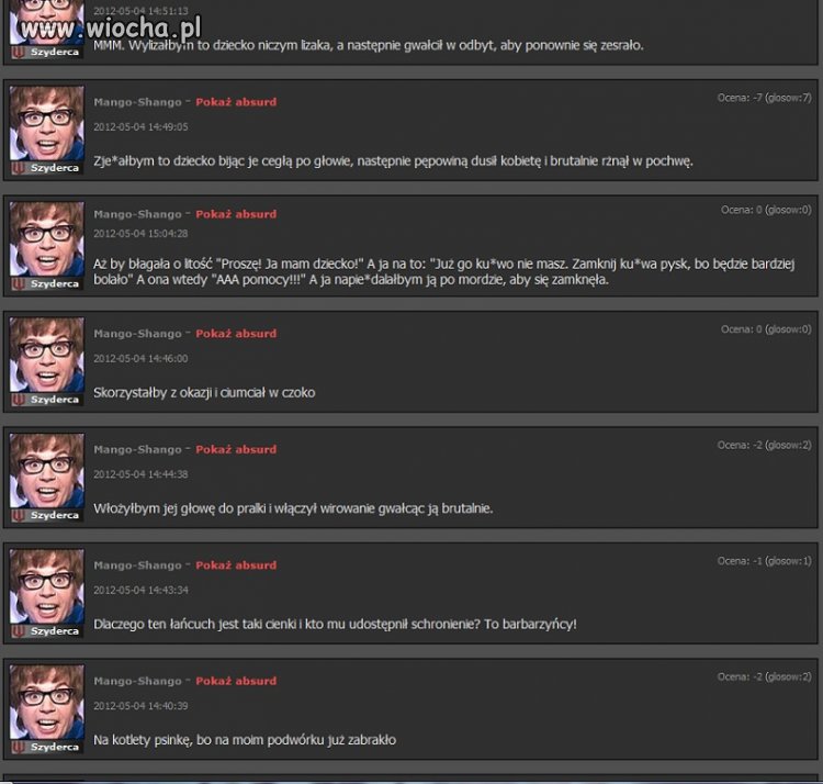 Znów żałosna prowokacja zdesperowanego człowieka.