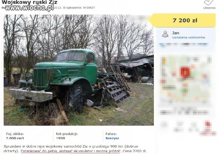 Samochód przygotowany do sprzedaży?