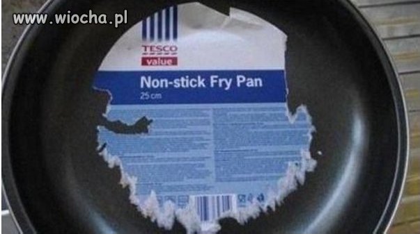 Patelnia z Tesco