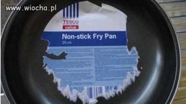 Patelnia z Tesco