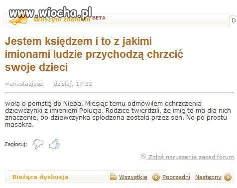 Ciekawe jakby nazwali dziecko z invitro 
